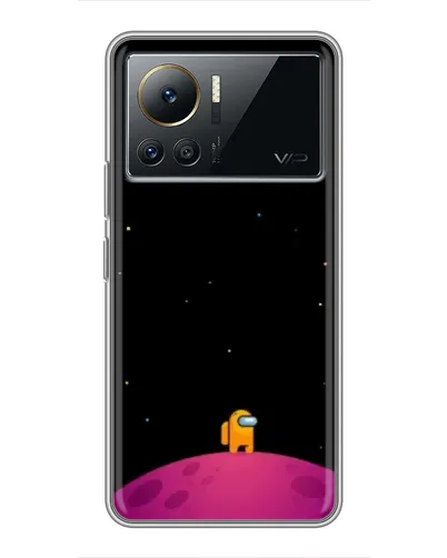 Чехол для Infinix Note 12 Pro (4G) с картинкой «Одинокий герой на планете» Чехол для Infinix Note 12 Pro (4G) с картинкой «Одинокий герой на планете»