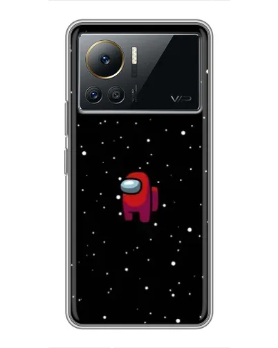 Чехол для Infinix Note 12 Pro (4G) с картинкой «Красный Among Us» Чехол для Infinix Note 12 Pro (4G) с картинкой «Красный Among Us»