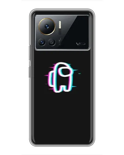 Чехол для Infinix Note 12 Pro (4G) с картинкой «Among Us неон» Чехол для Infinix Note 12 Pro (4G) с картинкой «Among Us неон»