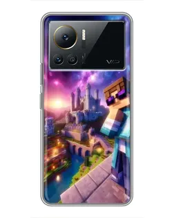 Чохол для Infinix Note 12 Pro (4G) з картинкою «Стів та космос»