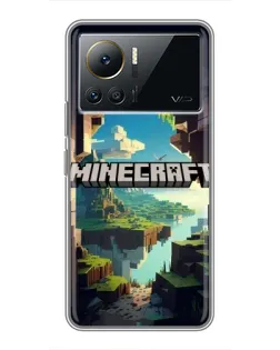 Чохол для Infinix Note 12 Pro (4G) з картинкою «Печера Майнкрафт»