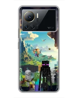 Чохол для Infinix Note 12 Pro (4G) з картинкою «Ендермен у лісі»