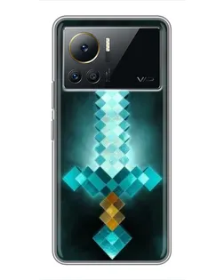 Чохол для Infinix Note 12 Pro (4G) з картинкою «Алмазний меч неон»
