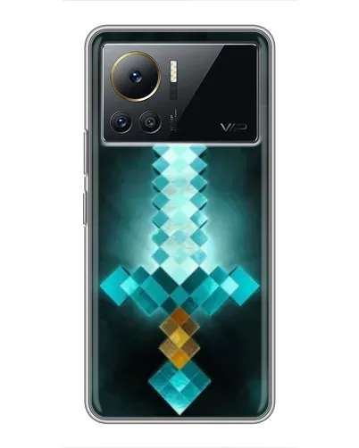 Чехол для Infinix Note 12 Pro (4G) с картинкой «Алмазный меч неон» Чехол для Infinix Note 12 Pro (4G) с картинкой «Алмазный меч неон»