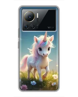 Чехол для Infinix Note 12 Pro (4G) с картинкой «Единорог на поляне» Чехол для Infinix Note 12 Pro (4G) с картинкой «Единорог на поляне»