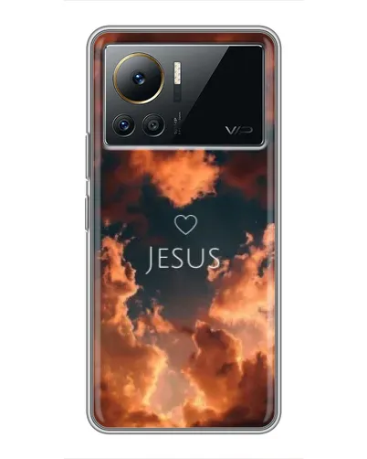 Чехол для Infinix Note 12 Pro (4G) с картинкой «Сияние Имени Jesus»