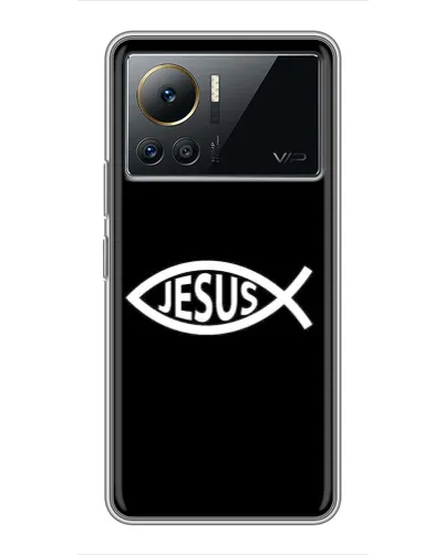 Чехол для Infinix Note 12 Pro (4G) с картинкой «Классический Jesus»