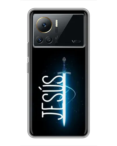 Чехол для Infinix Note 12 Pro (4G) с картинкой «Меч Духа Jesus»