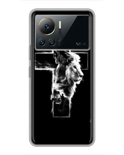 Чехол для Infinix Note 12 Pro (4G) с картинкой «Сияющий крест Jesus» Чехол для Infinix Note 12 Pro (4G) с картинкой «Сияющий крест Jesus»