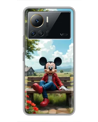 Чехол для Infinix Note 12 Pro (4G) с картинкой «Микки на скамейке» Чехол для Infinix Note 12 Pro (4G) с картинкой «Микки на скамейке»