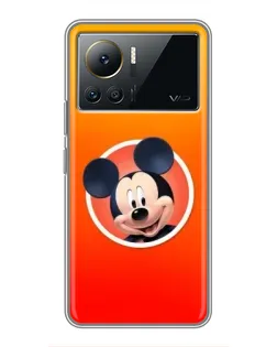 Чехол для Infinix Note 12 Pro (4G) с картинкой «Mickey в круге»