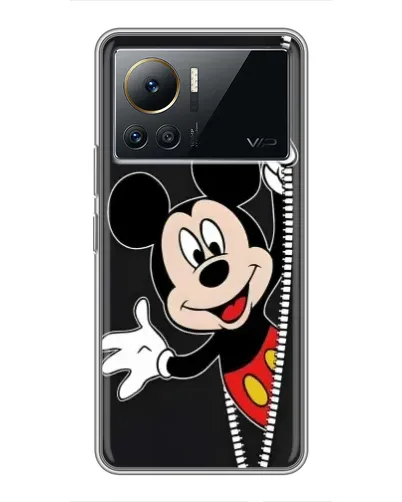 Чехол для Infinix Note 12 Pro (4G) с картинкой «Микки раздвигает стены» Чехол для Infinix Note 12 Pro (4G) с картинкой «Микки раздвигает стены»