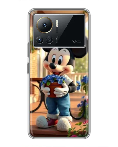 Чехол для Infinix Note 12 Pro (4G) с картинкой «Микки садовод» Чехол для Infinix Note 12 Pro (4G) с картинкой «Микки садовод»