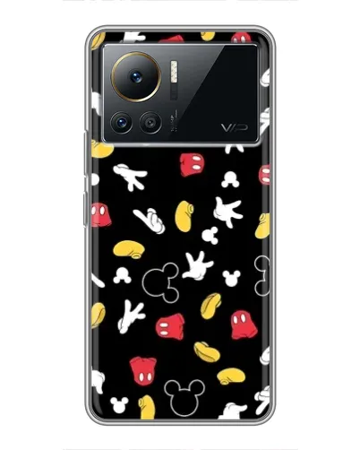 Чехол для Infinix Note 12 Pro (4G) с картинкой «Графический принт лапок» Чехол для Infinix Note 12 Pro (4G) с картинкой «Графический принт лапок»