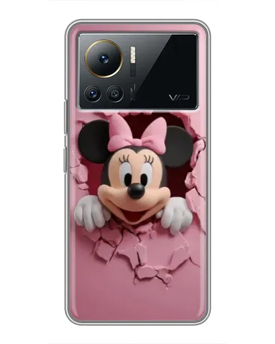 Чехол для Infinix Note 12 Pro (4G) с картинкой «Минни сквозь стену» Чехол для Infinix Note 12 Pro (4G) с картинкой «Минни сквозь стену»