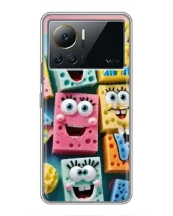Чехол для Infinix Note 12 Pro (4G) с картинкой «Цветные губки» Чехол для Infinix Note 12 Pro (4G) с картинкой «Цветные губки»