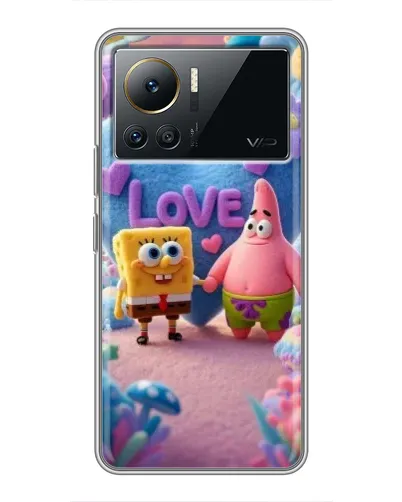 Чехол для Infinix Note 12 Pro (4G) с картинкой «Губка Боб Патрик» Чехол для Infinix Note 12 Pro (4G) с картинкой «Губка Боб Патрик»