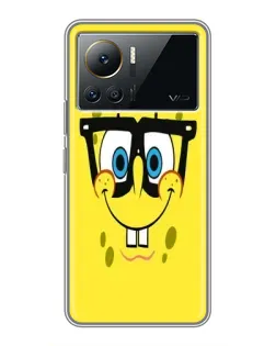 Чехол для Infinix Note 12 Pro (4G) с картинкой «Минималистичный Спанч Боб» Чехол для Infinix Note 12 Pro (4G) с картинкой «Минималистичный Спанч Боб»