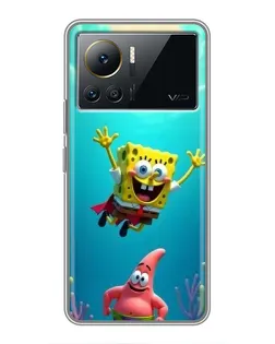 Чехол для Infinix Note 12 Pro (4G) с картинкой «Спанч Боб под водой» Чехол для Infinix Note 12 Pro (4G) с картинкой «Спанч Боб под водой»