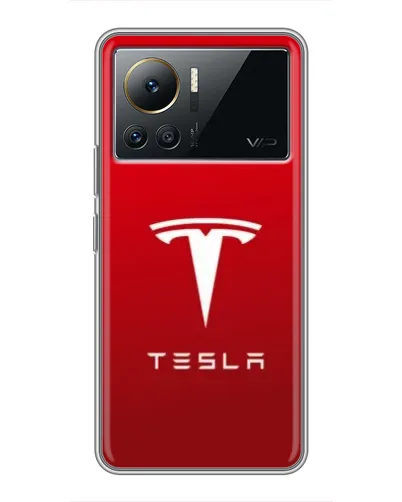 Чехол для Infinix Note 12 Pro (4G) с картинкой «Tesla Red Classic» Чехол для Infinix Note 12 Pro (4G) с картинкой «Tesla Red Classic»