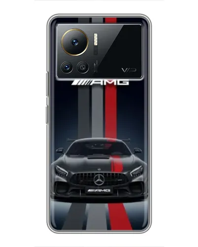 Чехол для Infinix Note 12 Pro (4G) с картинкой «Mercedes — белый карбон» Чехол для Infinix Note 12 Pro (4G) с картинкой «Mercedes — белый карбон»