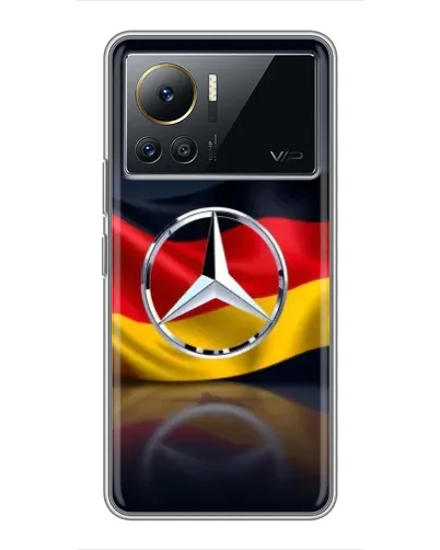 Чехол для Infinix Note 12 Pro (4G) с картинкой «Mercedes — флаг Германии» Чехол для Infinix Note 12 Pro (4G) с картинкой «Mercedes — флаг Германии»