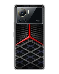 Чехол для Infinix Note 12 Pro (4G) с картинкой «Mercedes Carbon Grid»