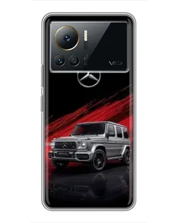 Чехол для Infinix Note 12 Pro (4G) с картинкой «Mercedes G-Class красный»