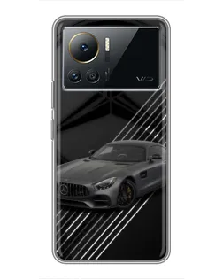 Чехол для Infinix Note 12 Pro (4G) с картинкой «Mercedes AMG — графика»