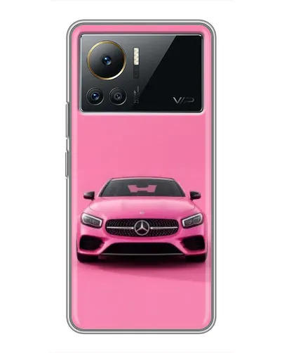 Чехол для Infinix Note 12 Pro (4G) с картинкой «Розовый Mercedes AMG» Чехол для Infinix Note 12 Pro (4G) с картинкой «Розовый Mercedes AMG»