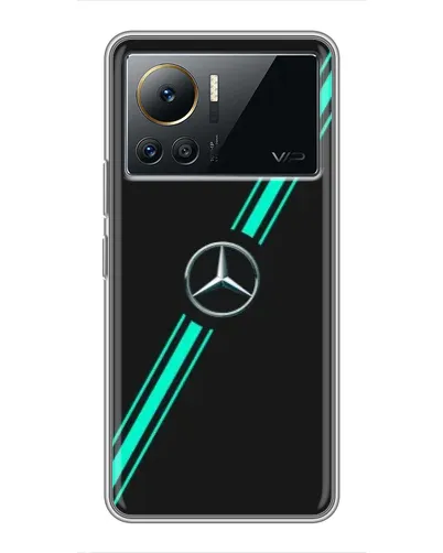 Чехол для Infinix Note 12 Pro (4G) с картинкой «Спортивные линии Mercedes» Чехол для Infinix Note 12 Pro (4G) с картинкой «Спортивные линии Mercedes»