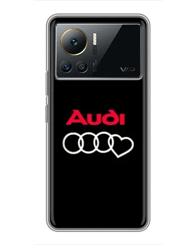 Чехол для Infinix Note 12 Pro (4G) с картинкой «Логотип Audi Heart» Чехол для Infinix Note 12 Pro (4G) с картинкой «Логотип Audi Heart»