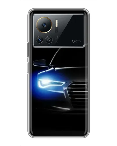 Чехол для Infinix Note 12 Pro (4G) с картинкой «Неоновый взгляд Audi» Чехол для Infinix Note 12 Pro (4G) с картинкой «Неоновый взгляд Audi»