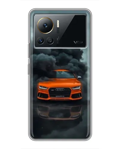 Чехол для Infinix Note 12 Pro (4G) с картинкой «Audi в облаках дыма» Чехол для Infinix Note 12 Pro (4G) с картинкой «Audi в облаках дыма»