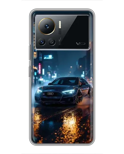 Чехол для Infinix Note 12 Pro (4G) с картинкой «Ночной город и Audi» Чехол для Infinix Note 12 Pro (4G) с картинкой «Ночной город и Audi»