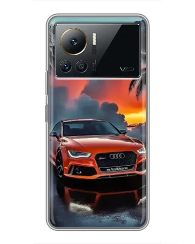 Чехол для Infinix Note 12 Pro (4G) с картинкой «Audi — закат» Чехол для Infinix Note 12 Pro (4G) с картинкой «Audi — закат»