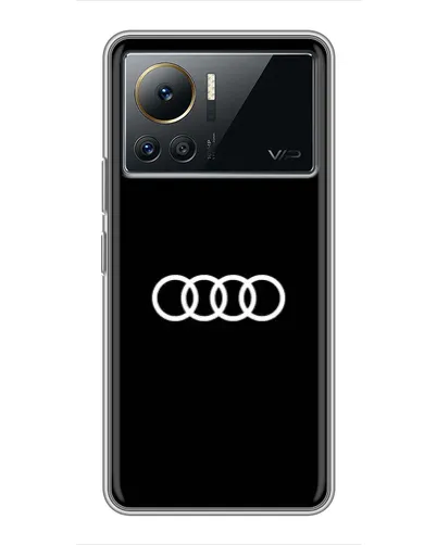 Чехол для Infinix Note 12 Pro (4G) с картинкой «Audi White Logo» Чехол для Infinix Note 12 Pro (4G) с картинкой «Audi White Logo»