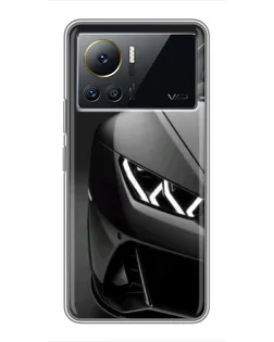 Чехол для Infinix Note 12 Pro (4G) с картинкой «Lamborghini фары детализация»