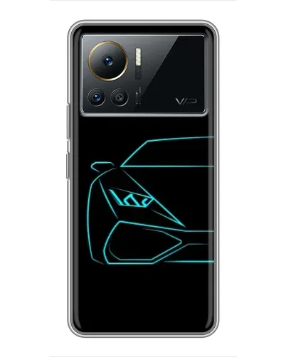 Чехол для Infinix Note 12 Pro (4G) с картинкой «Голубой силуэт Lamborghini» Чехол для Infinix Note 12 Pro (4G) с картинкой «Голубой силуэт Lamborghini»