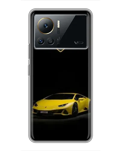 Чехол для Infinix Note 12 Pro (4G) с картинкой «Lamborghini желтый акцент» Чехол для Infinix Note 12 Pro (4G) с картинкой «Lamborghini желтый акцент»