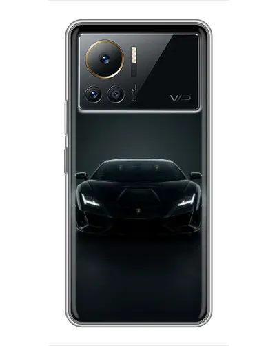 Чехол для Infinix Note 12 Pro (4G) с картинкой «Черный Lamborghini Aventador» Чехол для Infinix Note 12 Pro (4G) с картинкой «Черный Lamborghini Aventador»