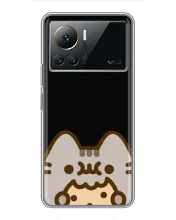 Чохол для Infinix Note 12 Pro (4G) з картинкою «Пушин на чорному» Чохол для Infinix Note 12 Pro (4G) з картинкою «Пушин на чорному»