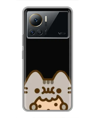 Чехол для Infinix Note 12 Pro (4G) с картинкой «Пушин на черном» Чехол для Infinix Note 12 Pro (4G) с картинкой «Пушин на черном»
