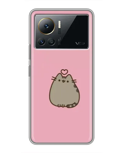 Чехол для Infinix Note 12 Pro (4G) с картинкой «Pusheen сердце» Чехол для Infinix Note 12 Pro (4G) с картинкой «Pusheen сердце»