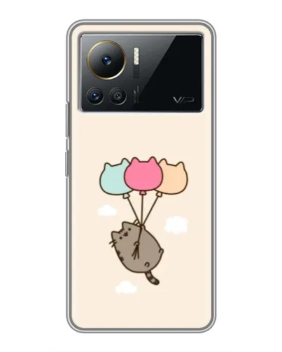 Чехол для Infinix Note 12 Pro (4G) с картинкой «Пушин на шариках» Чехол для Infinix Note 12 Pro (4G) с картинкой «Пушин на шариках»