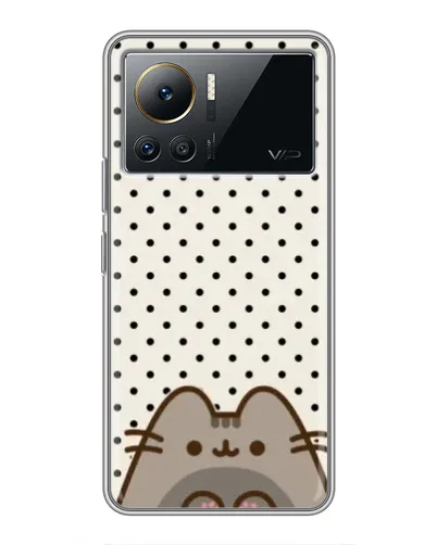 Чехол для Infinix Note 12 Pro (4G) с картинкой «Пушин в горошек» Чехол для Infinix Note 12 Pro (4G) с картинкой «Пушин в горошек»