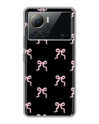 Чехол для Infinix Note 12 Pro (4G) с картинкой «Бант-цветок»
