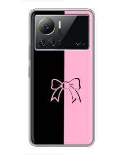 Чехол для Infinix Note 12 Pro (4G) с картинкой «Половинки банта» Чехол для Infinix Note 12 Pro (4G) с картинкой «Половинки банта»