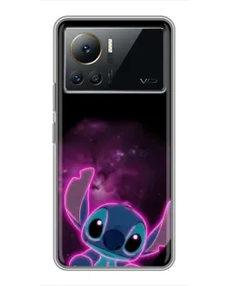 Чехол для Infinix Note 12 Pro (4G) с картинкой «Неоновый Stitch» Чехол для Infinix Note 12 Pro (4G) с картинкой «Неоновый Stitch»
