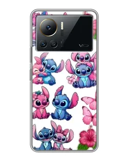Чехол для Infinix Note 12 Pro (4G) с картинкой «Стикеры Stitch и Angel» Чехол для Infinix Note 12 Pro (4G) с картинкой «Стикеры Stitch и Angel»